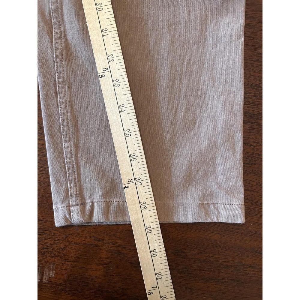 Mugsy Pants Mens 42x30 Beige Belmonts Slim Fit Stretch Chino Tapered Leg - Picture 3 of 12